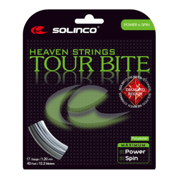 Тенісні струни Solinco Tour Bite Diamond Rough 12m New Тенісні струни Solinco Tour Bite Diamond Rough 12m New