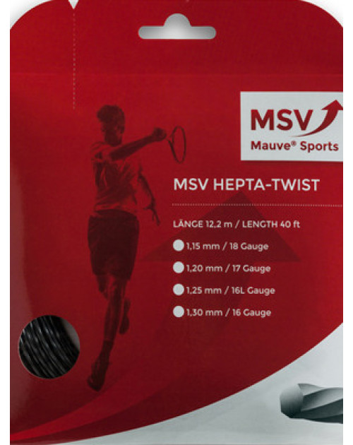 Тенісні струни Msv Hepta Twist 12m