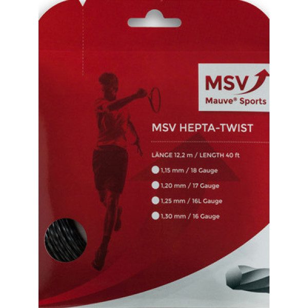 Тенісні струни Msv Hepta Twist 12m Тенісні струни Msv Hepta Twist 12m