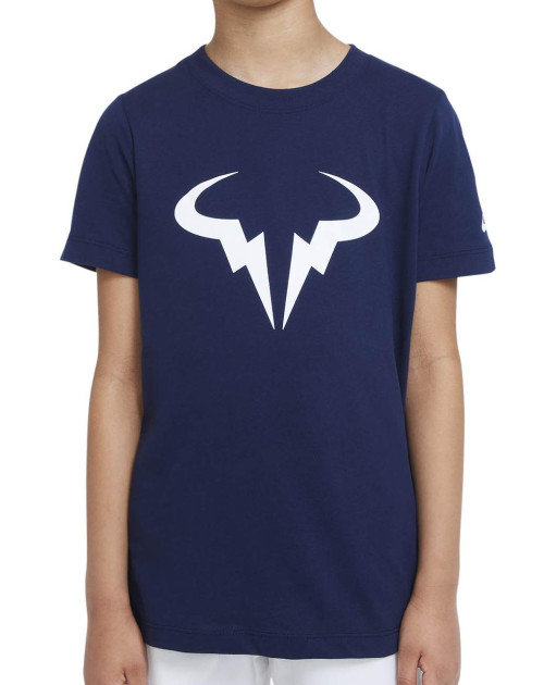 Теннисная футболка NIKE B YTH NKCT DF TEE RAFA SSNL