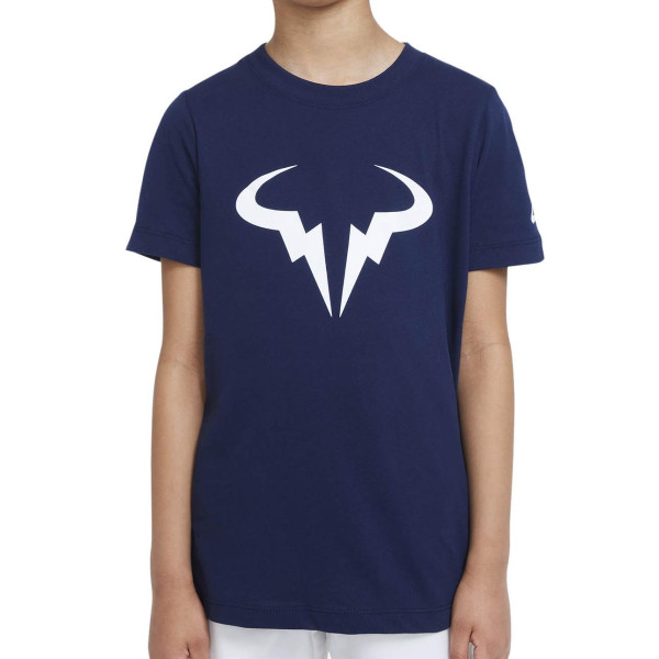 Теннисная футболка NIKE B YTH NKCT DF TEE RAFA SSNL