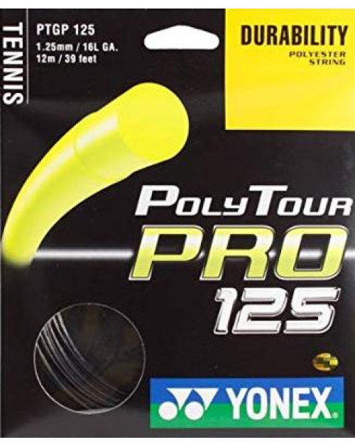 Теннисные струны YONEX POLY TOUR PRO 125 GRAPHITE 12m