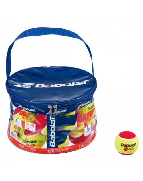 Теннисные мячи Babolat Red Felt -75% 1 уп 24 мяча