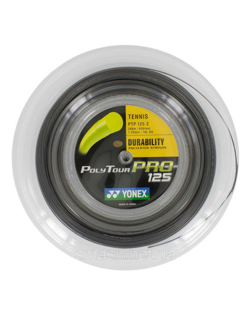 Тенісні струни Yonex Poly Tour Pro Graphite (бобіна 200м)