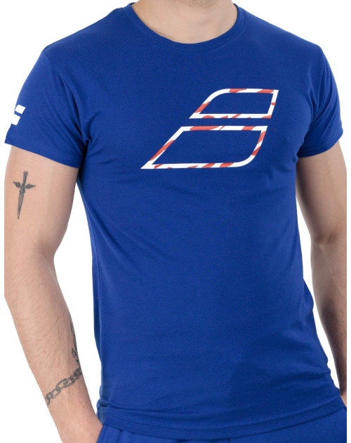 Футболка теннисная M Babolat EXERCISE BIG FLAG TEE MEN