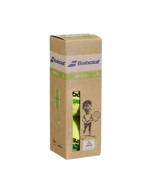 Теннисные мячи Babolat  Green*72 -25% 1 ящик