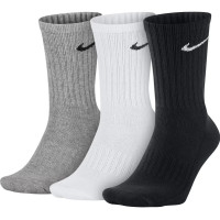 Носки теннисные NIKE 3PPK VALUE COTTON CREW-SMLX NEW