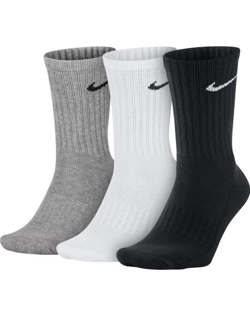 Носки теннисные NIKE 3PPK VALUE COTTON CREW-SMLX NEW