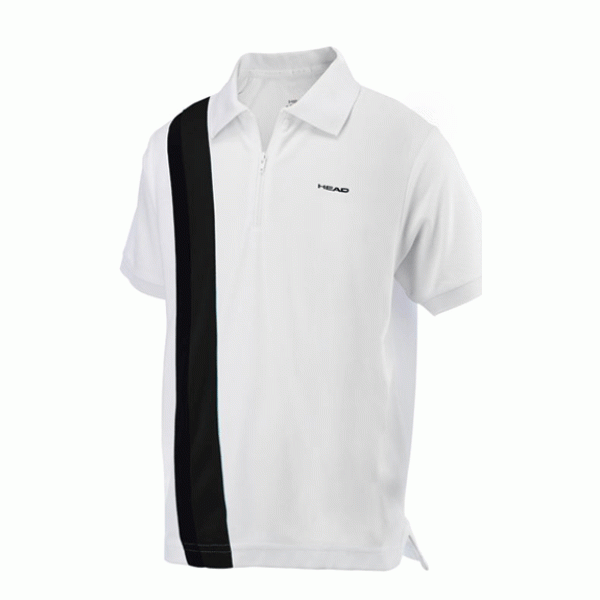 Теннисное поло Head Club Baddley Jr Poloshirt Zip Теннисное поло Head Club Baddley Jr Poloshirt Zip
