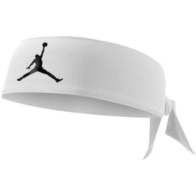 Пов'язка на голову Jordan Dri-Fit Jumpman Head Tie White Пов'язка на голову Jordan Dri-Fit Jumpman Head Tie White