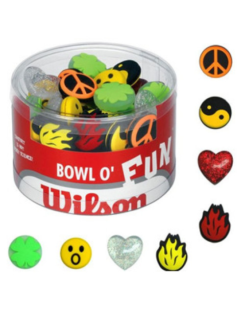 Виброгасители Wilson BOWL O FUN DAMPENERS (75 pcs assorted) 1шт