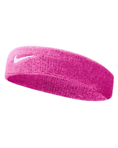 Повязка NIKE SWOOSH HEADBAND PINK/WHITE