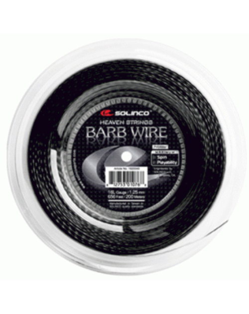 Теннисные струны Solinco  BARB WIRE 1,25 (бобина 200м)