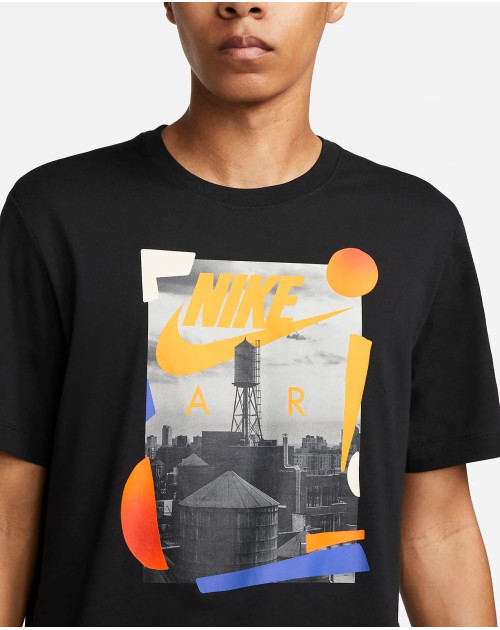 Теннисная футболка M NSW TEE RHYTHM PHOTO