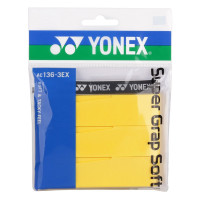 Намотка Yonex AC136EX Super Grap Soft (3 pcs) (Yellow)