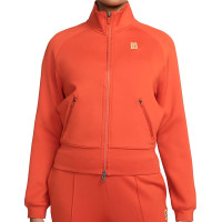 Теннисная толстовка Nike W NKCT DF HERITAGE JKT FZ