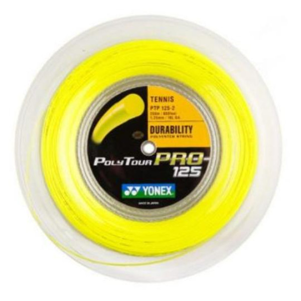 Тенісні струни Yonex Poly Tour Pro Flash Yellow (бобіна 200м) Тенісні струни Yonex Poly Tour Pro Flash Yellow (бобіна 200м)