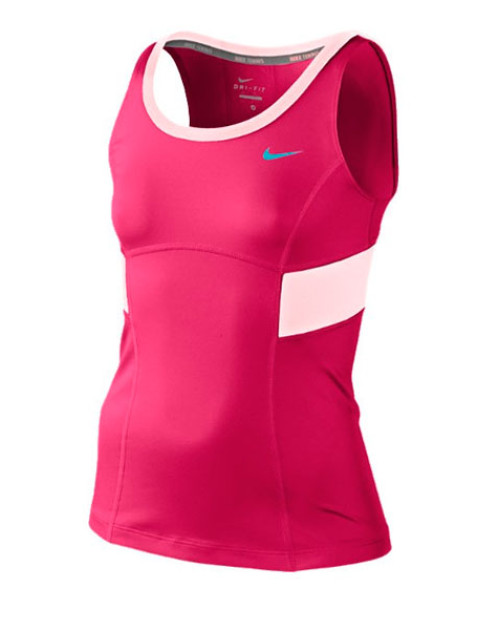 Теннисная майка Nike POWER TANK  кр/роз