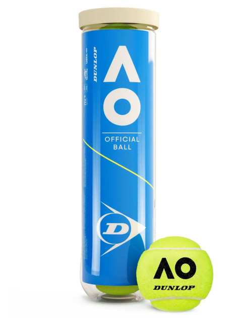 Теннисные мячи Dunlop  AUSTRALIAN OPEN*4 NEW 1 банка