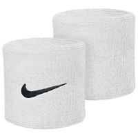 Напульсник Nike Swoosh Wristbands White Black T Напульсник Nike Swoosh Wristbands White Black T