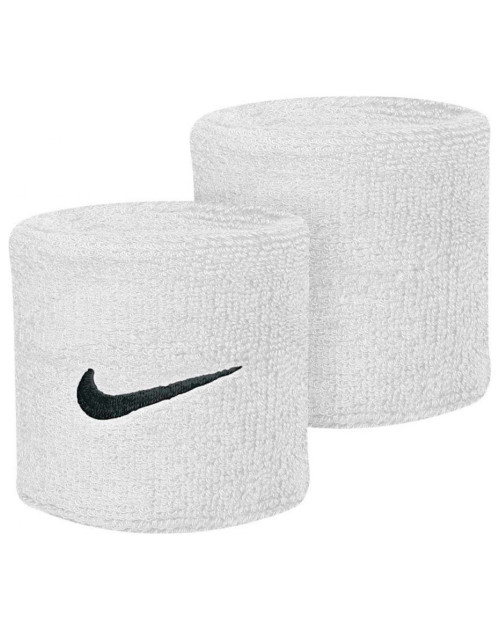 Напульсник Nike Swoosh Wristbands White Black T
