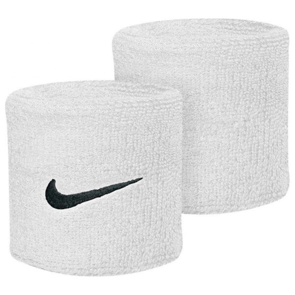Напульсник Nike Swoosh Wristbands White Black T Напульсник Nike Swoosh Wristbands White Black T