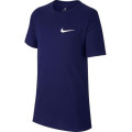 Теннисная футболка NIKE B NSW TEE EMB SWOOSH BL