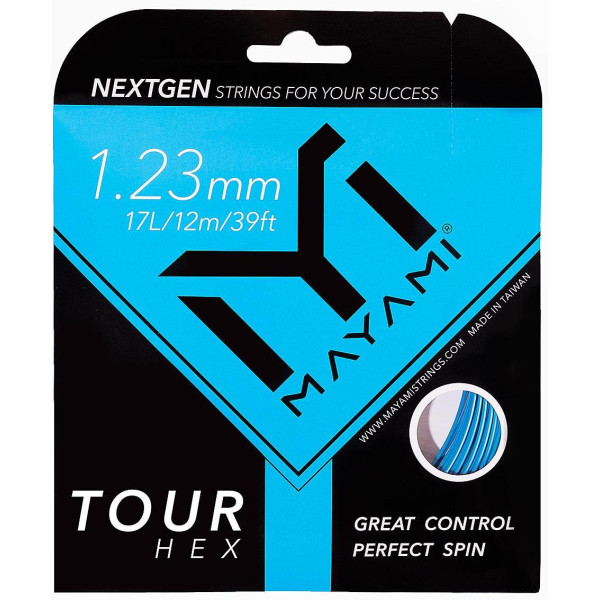 Тенісні струни MAYAMI TOUR HEX 12m Тенісні струни MAYAMI TOUR HEX 12m