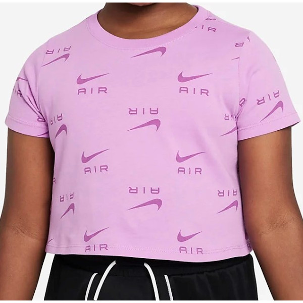 Футболка детская NIKE G NSW TEE CROP AIR AOP Футболка детская NIKE G NSW TEE CROP AIR AOP