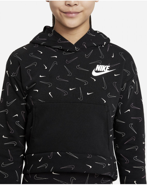 Теннисная толстовка NIKE G NSW FLC AOP HOODIE