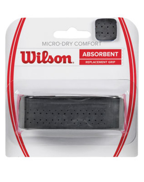 Теннисная ручка Wilson MICRO-DRY COMFORT REPL bk