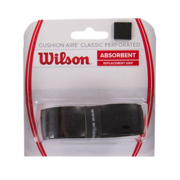 Тенісна ручка Wilson CUSHION AIRE CLASSIC PERF bk Тенісна ручка Wilson CUSHION AIRE CLASSIC PERF bk