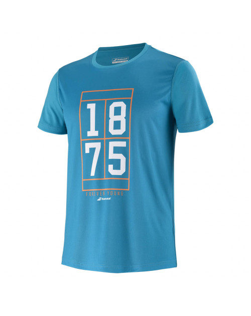 Теннисная футболка BABOLAT EXERCISE GRAPHIC TEE BOY