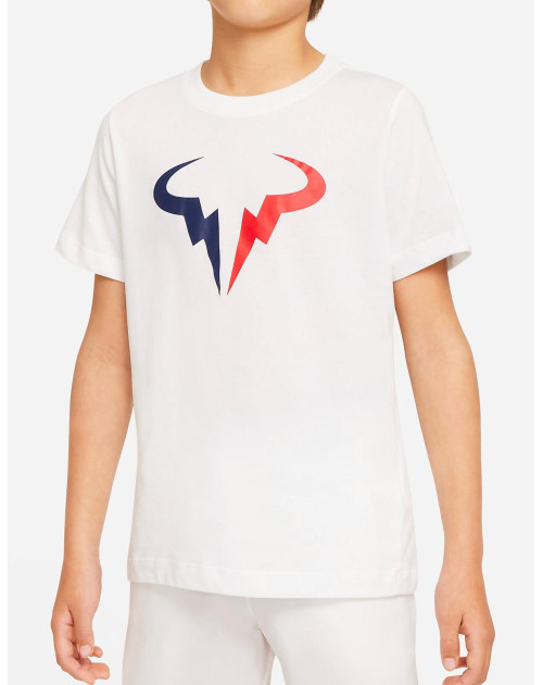 Теннисная футболка NIKE B YTH NKCT DF TEE RAFA SSNL