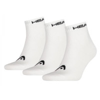 Носки теннисные HEAD 3P Unisex Quarter Socks 300 WH