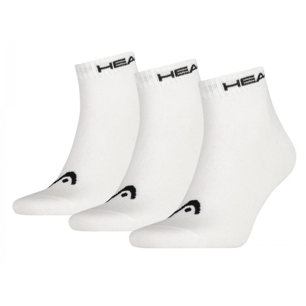Шкарпетки тенісні HEAD 3P Unisex Quarter Socks 300 WH Шкарпетки тенісні HEAD 3P Unisex Quarter Socks 300 WH