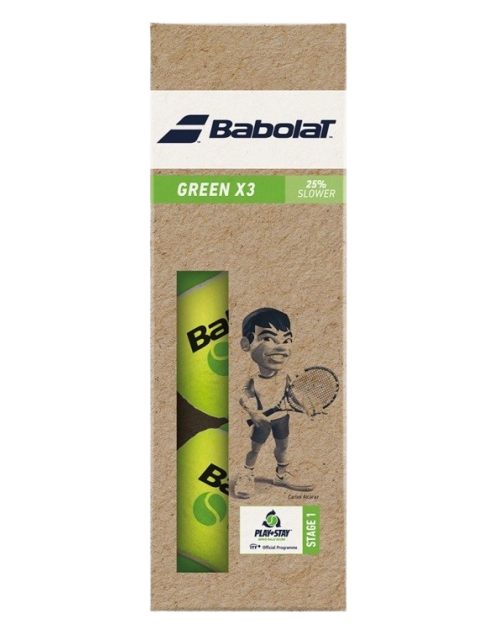 Теннисные мячи Babolat  Green*72 -25% 1 ящик