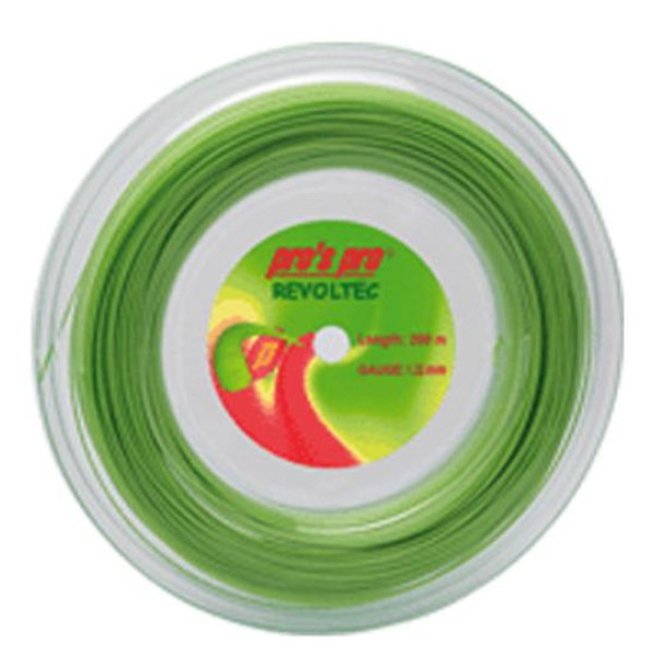 Тенісні струни Pro's Pro Revoltec 1.27green (бобіна 200м) Тенісні струни Pro's Pro Revoltec 1.27green (бобіна 200м)