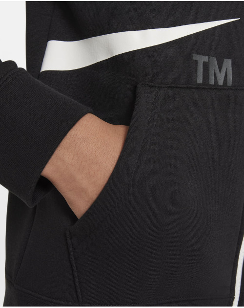Теннисная толстовка NIKE B NSW SWOOSH FLC FZ