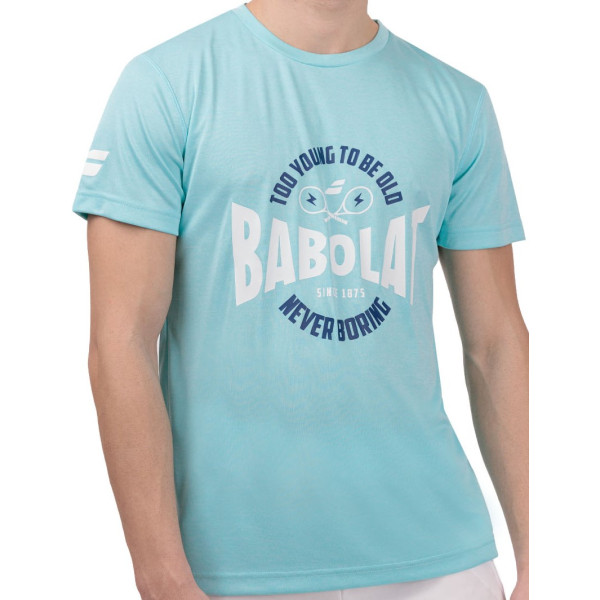 Тенісна футболка BABOLAT EXERCISE GRAPHIC TEE MEN Тенісна футболка BABOLAT EXERCISE GRAPHIC TEE MEN