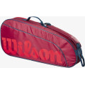 Тенісний чохол Wilson Junior 3 Pack Red/Infrared
