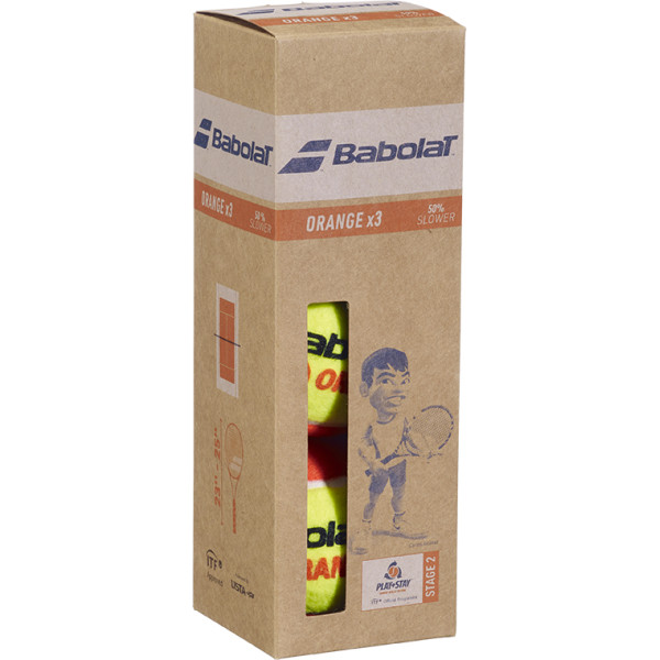 Теннисные мячи Babolat Orange*3 1 банка Теннисные мячи Babolat Orange*3 1 банка
