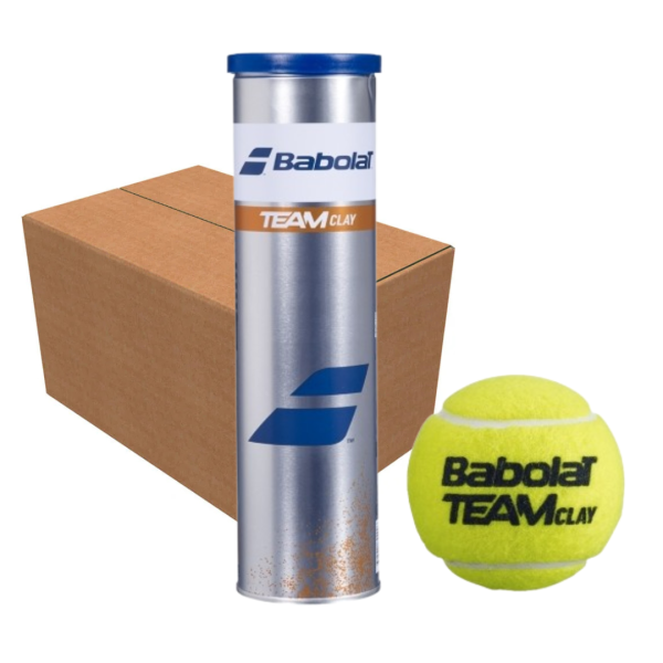 Тенісні м’ячі Babolat Team Clay New*72 м’яча Тенісні м’ячі Babolat Team Clay New*72 м’яча