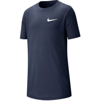 Теннисная футболка NIKE B NSW TEE EMB SWOOSH NV