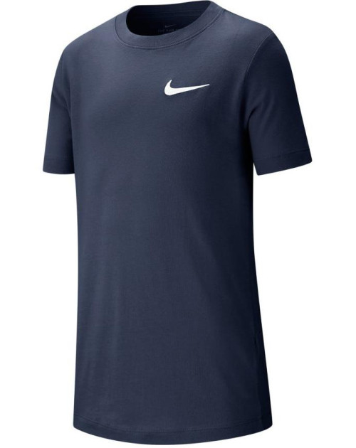 Теннисная футболка NIKE B NSW TEE EMB SWOOSH NV