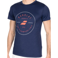 Теннисная футболка BABOLAT EXERCISE GRAPHIC TEE MEN
