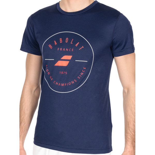Тенісна футболка BABOLAT EXERCISE GRAPHIC TEE MEN Тенісна футболка BABOLAT EXERCISE GRAPHIC TEE MEN