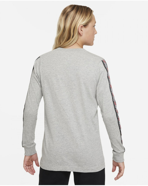 Теннисная толстовка NIKE B NSW LS TEE TAPE