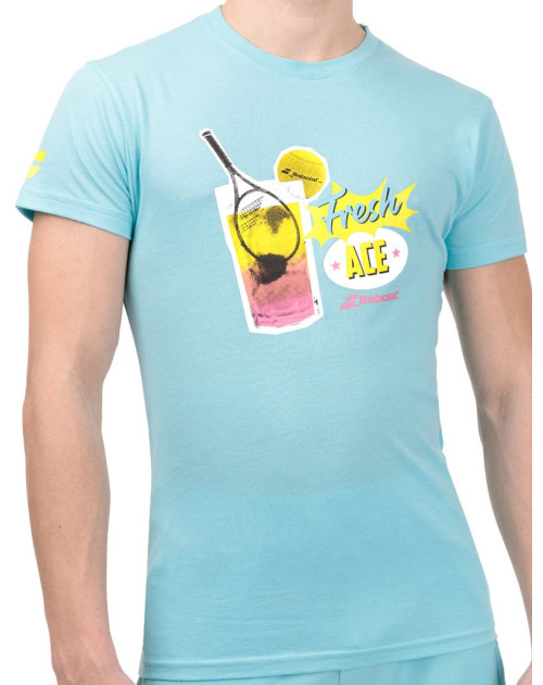 Теннисная футболка BABOLAT EXERCISE MESSAGE TEE MEN