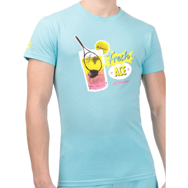 Тенісна футболка BABOLAT EXERCISE MESSAGE TEE MEN Тенісна футболка BABOLAT EXERCISE MESSAGE TEE MEN